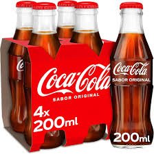 Coca-Cola Original 4x200ml