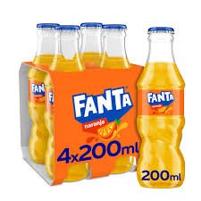 Fanta Naranja 4x200ml