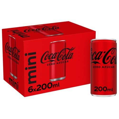 Coca-Cola Zero 6x200ml