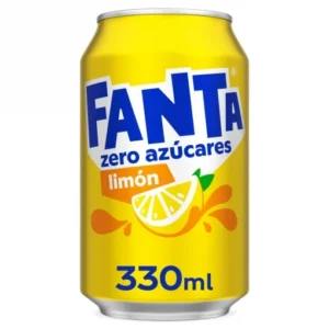 Fanta Zero Limón 330ml Fanta Zero Limón 330ml