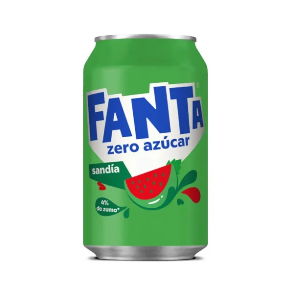 Fanta Zero Sandía 330ml