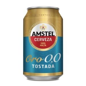 Cerveza 0,0% AMSTEL oro lata 33cl Cerveza 0,0% AMSTEL oro lata 33cl