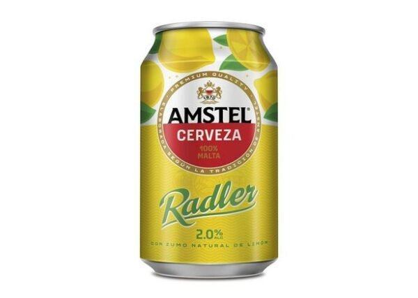 Cerveza Amstel Radler lata de 330ml