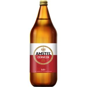 amstel 1l rubia Cerveza Amstel rubia 100% Malta botella 1L