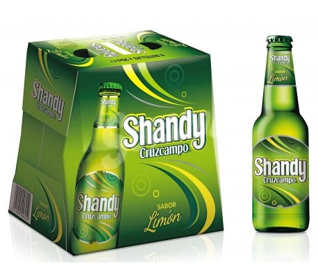 CERVEZA SHANDY LIMÓN CRUZCAMPO 250ml