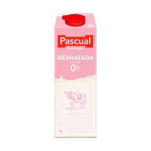 desnatada pascual PASCUAL Leche desnatada 1L