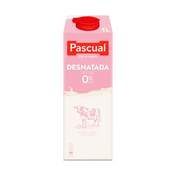 PASCUAL Leche desnatada 1L