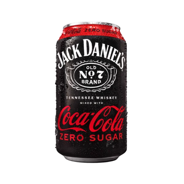 JACK DANIEL'S & COCA-COLA ZERO AZÚCAR 330ml