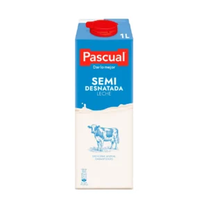 leche pascual semidesnatada PASCUAL Leche semidesnatada 1 l.