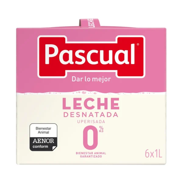 PASCUAL Leche desnatada 1L